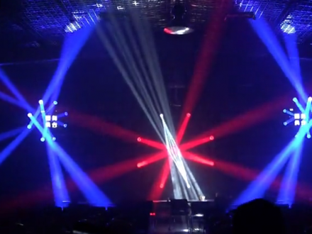DAGE Stage Lighting Show  Bumblebee Beam 230w & Giant 3 in 1 330w Designed by Shang Xuan Guang Yi Team